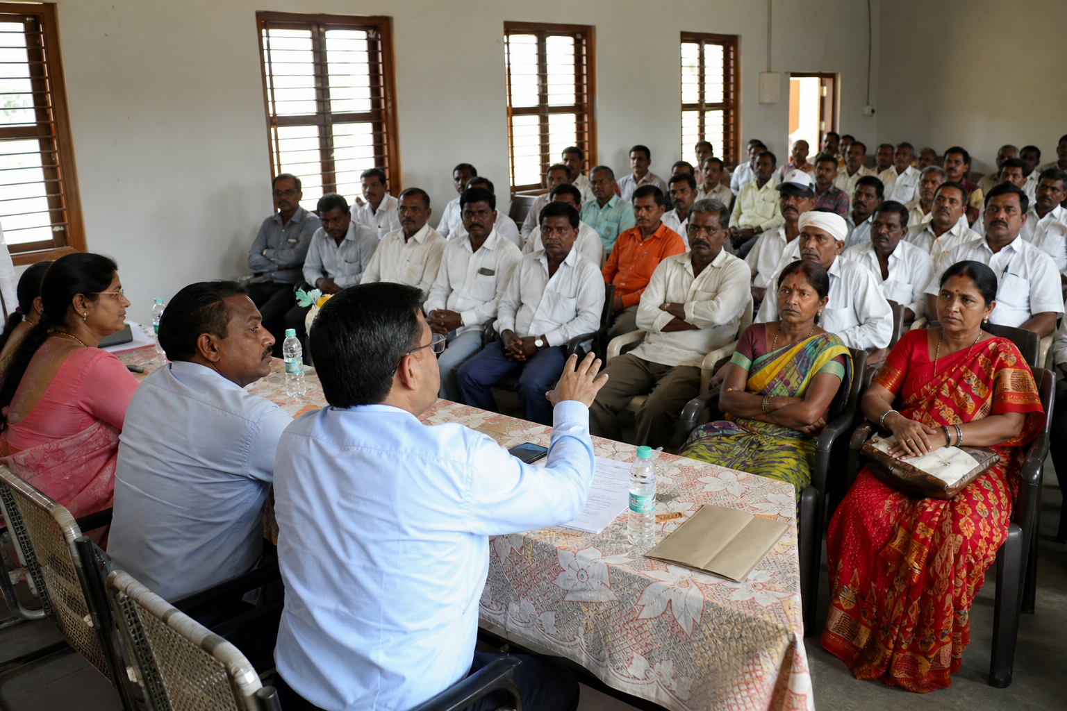 Gallery image - Citizen meeting and public consultation session