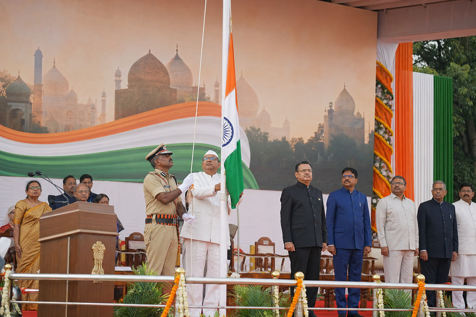 Gallery image - Government official event at OPGCI headquarters